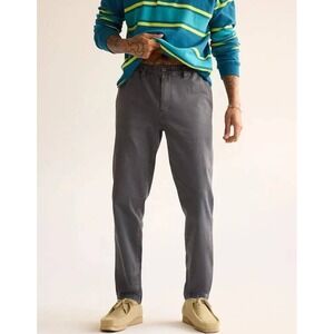 Chubbies Men's The Faded Greys Original Stretch Twill Pants Chino Trousesrs EUC